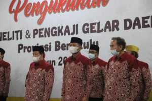 Wujud Kepedulian Terhadap Sejarah dan Budaya Bengkulu, Gubernur Rohidin Kukuhkan TP2GD