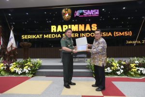 Sinergi Menjaga NKRI, SMSI dan TNI AD Tandatangani PKS