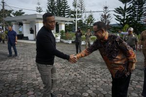 Bupati Hidayat Terima Kunjungan Pangdam II/ Sriwijaya
