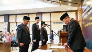 Usai Lantik Direksi Bank Bengkulu, Gubernur Rohidin Pesankan Poin Penting Ini