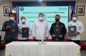 Miliki Jutaan Mitra, BNN RI Gandeng Grab Kolaborasi Berantas Narkoba.