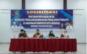 BPKAD Kota Bengkulu Sosialisasikan Peraturan Perpajakan