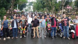 Latihan Bersama, Pembalap Nasional Expert Motoprix Jajal Sirkuit NP Perkantoran Pemkab Kepahiang Dalam Rangkaian Frastien Cup Open Road Race 2022