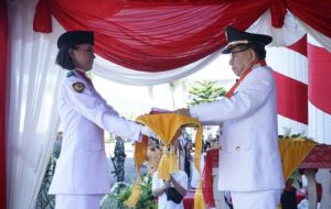 Peringati HUT Kemerdekaan RI ke-77, Bupati Hidayat Harap Generasi Muda Isi Kemerdekaan Dengan Pembangunan dan Kebersamaan