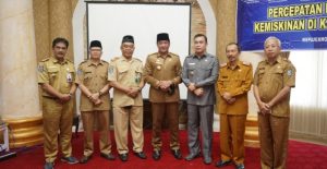 Penanggulangan Kemiskinan, Wabup Nata Rapat Koordinasi Dengan Wagub Bengkulu