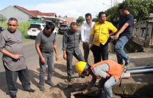 Dianggap Tak Sesuai Prosedur, DPRD Kepahiang Sidak Pembangunan Jaringan Distribusi Air Desa Gunung Agung