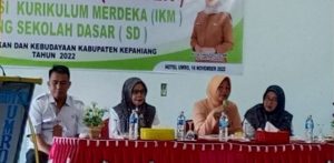 Gelar Bimtek IKM, Kadis Dikbud Kepahiang Harap Satuan Pendidikan Jenjang SD Dapat Tingkatkan Pendidikan