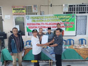 Pemdes Cugung Lalang Gelar Musdes Pra Pelaksanaan Pembangunan dan Titik Nol