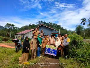 Desa Taba Tebelet Bangun Jalan Telford