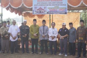 Pelatakan Batu Pertama Masjid Al-Ammar