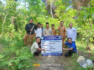 Pemdes Pungguk Beringang Membangun Jalan Rabat Beton