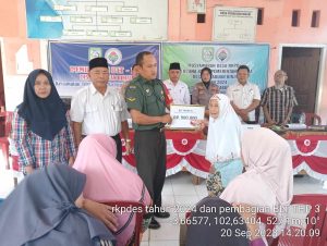 Desa Peraduan Binjai Bagikan BLT-DD Tahap 3