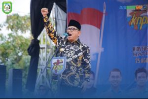 Bupati Buka HUT KNPI