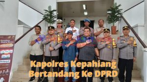 Kapolres Kepahiang Bertandang Ke DPRD