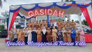 Qasidah Menggema di Taman Kota