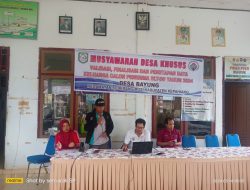 40 KK Desa Bayung Ditetapkan Sebagai Penerima BLT DD Tahun 2024