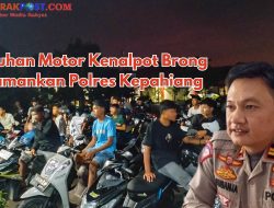 Diduga Akan Melakukan Balap Liar, Puluhan Sepeda Motor Diamankan Polres Kepahiang