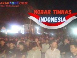 Dukung Garuda Muda, Setiap Sudut Kota Kepahiang Dipenuhi Nobar Timnas U-23