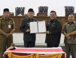 Pengambilan Persetujuan Bersama Raperda Pertanggungjawaban APBD 2023