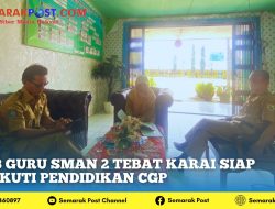 3 Guru SMAN 2 Tebat Karai Siap Ikuti Pendidikan CGP