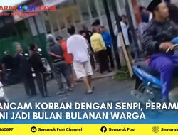 Ancam Korban Dengan Senpi, Perampok Ini Jadi Bulan-bulanan Warga