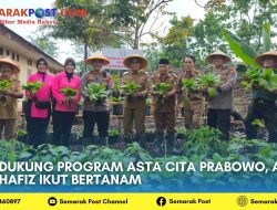 Dukung Program Asta Cita Prabowo, Abdul Hafiz Ikut Bertanam