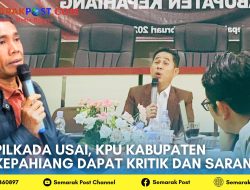 Pilkada Usai, KPU Kepahiang Dapat Kritik dan Saran