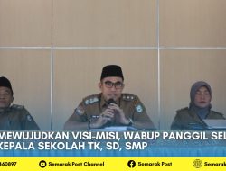 Mewujudkan Visi-Misi, Wabup Panggil Seluruh Kepala Sekolah TK, SD, SMP