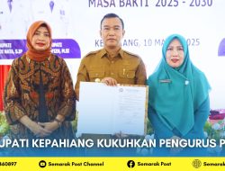 Bupati Kepahiang Kukuhkan Pengurus PKK