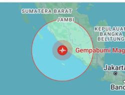 Malam Jumat Provinsi Bengkulu Digoyang Gempa, Kekuatan 6,3 Mag