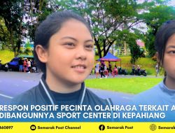Respon Positif Pecinta Olahraga Terkait Akan Dibangunnya Sport Center di Kepahiang