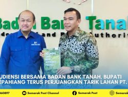 Audiensi Bersama Badan Bank Tanah, Bupati Kepahiang Terus Perjuangkan Tarik Lahan PT. TUMS