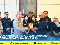 Semakin Bersinergi, SMSI Bengkulu Audiensi dengan Kapolda