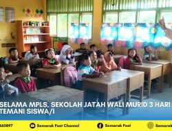 Selama MPLS, Sekolah Jatah Wali Murid 3 Hari Untuk Temani Siswa/i