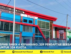 SPMB SMKN 4 Kepahiang: 359 Pendaftar Bersaing untuk 324 Kuota