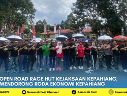Open Road Race HUT Kejaksaan Kepahiang, Mendorong Roda Ekonomi Kepahiang
