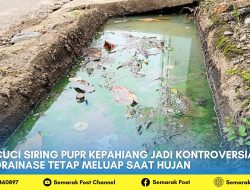 Cuci Siring PUPR Kepahiang Jadi Kontroversial, Drainase Tetap Meluap Saat Hujan