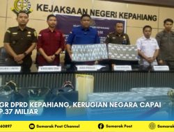 TGR DPRD Kepahiang, Kerugian Negara Capai Rp.37 Miliar