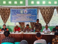 Pemdes Karang Endah Gelas Musde Penetapan Program Ketahanan Pangan