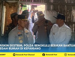 Miskin Ekstrim, Polda Bengkulu Berikan Bantuan Bedah Rumah di Kepahiang