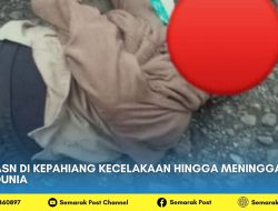 ASN di Kepahiang Kecelakaan Hingga Meninggal Dunia
