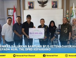Pemkab Salurkan Bantuan BPJS Ketenagakerjaan Kepada Alm. THL DPRD Kepahiang
