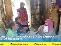 Dinsos Datangi dan Cek Status Bantuan Keluarga Klores