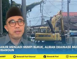 Banjir Menjadi Mimpi Buruk, Aliran Drainase Mulai Dibangun