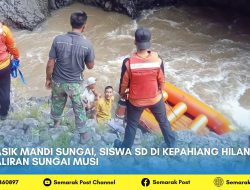 Asik Mandi Sungai, Siswa SD di Kepahiang Hilang di Aliran Sungai Musi