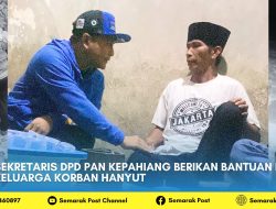 Sekretaris DPD PAN Kepahiang Berikan Bantuan Kepada Keluarga Korban Hanyut