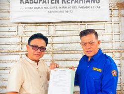 Pengembalian Formulir Calon Ketua Karang Taruna Kabupaten Kepahiang 2025-2030