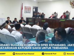 Sidang Dugaan Korupsi di DPRD Kepahiang, Jaksa Akan Datangkan Ratusan Saksi Untuk Terdakwa