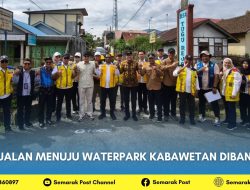 Jalan Menuju Waterpark Kabawetan Dibangun