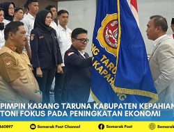 Pimpin Karang Taruna Kabupaten Kepahiang, Toni Fokus Pada Peningkatan Ekonomi